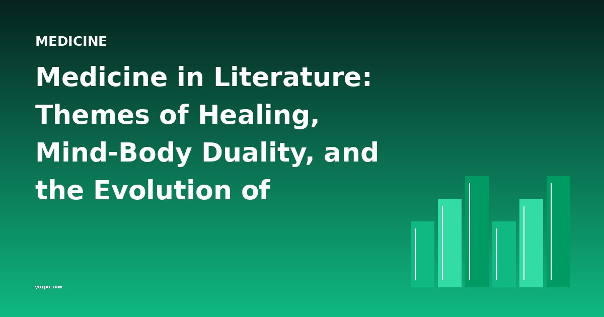 Medicine in Literature: Themes of Healing, Mind-Body Duality, and the Evolution of Medical Authority