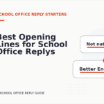 Best Opening Lines for School Office Replys