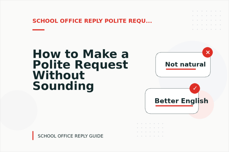 How to Make a Polite Request Without Sounding Demanding in School Office Reply English How to Make a Polite Request Without Sounding Demanding in School Office Reply English