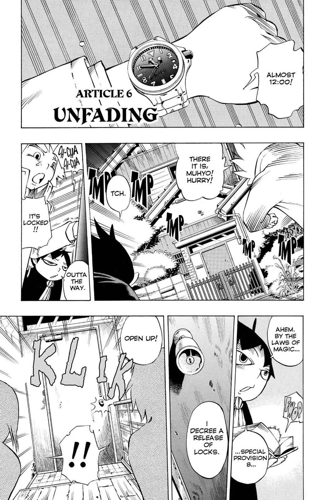 Muhyo & Roji's Bureau of Supernatural Investigation Chapter 2 Page 6
