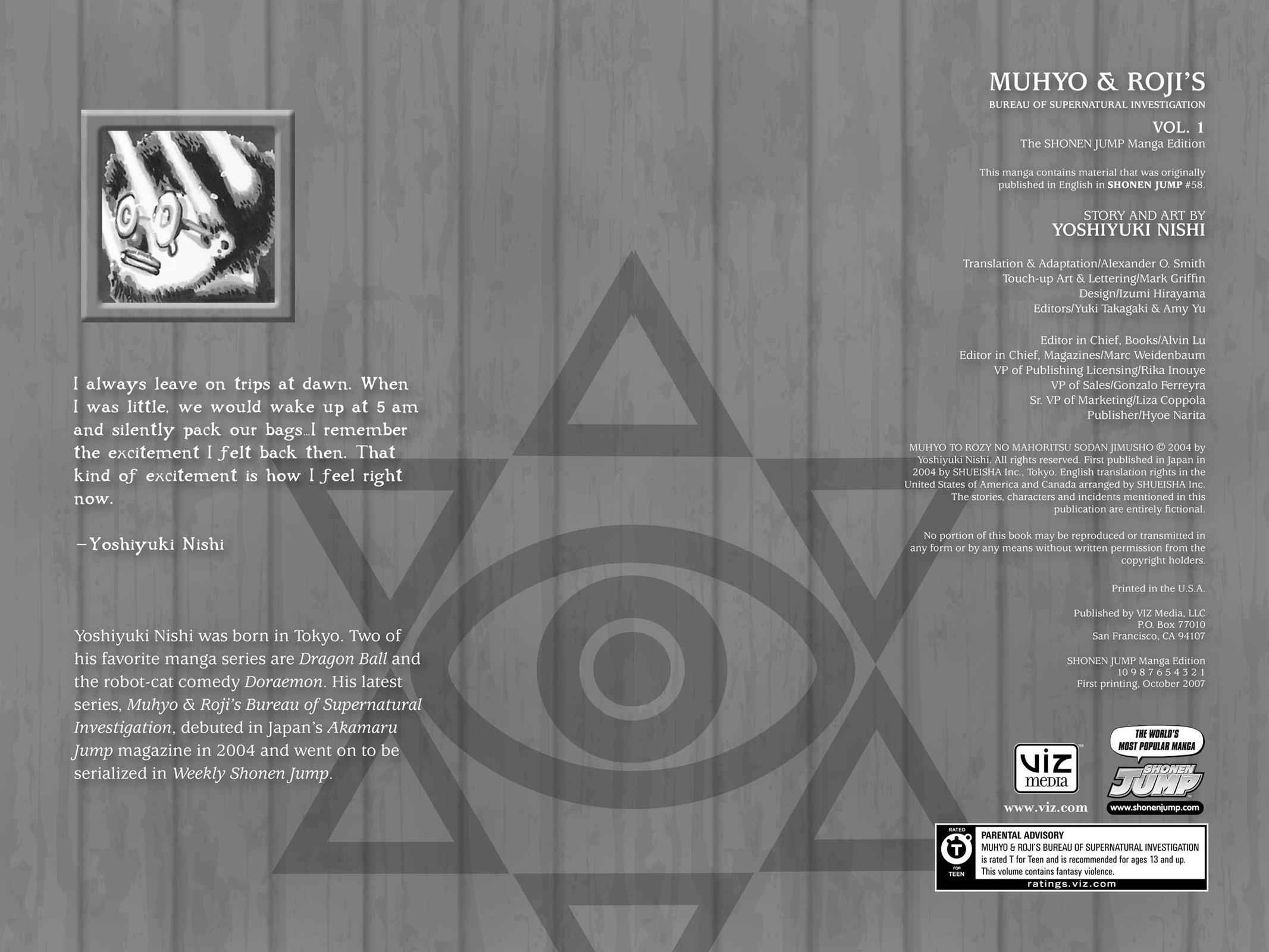 Muhyo & Roji's Bureau of Supernatural Investigation Chapter 1 Page 2